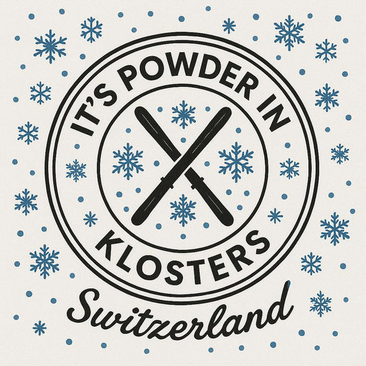 Klosters - Handbedruckte Stoff-Cocktailservietten im 4er-Set