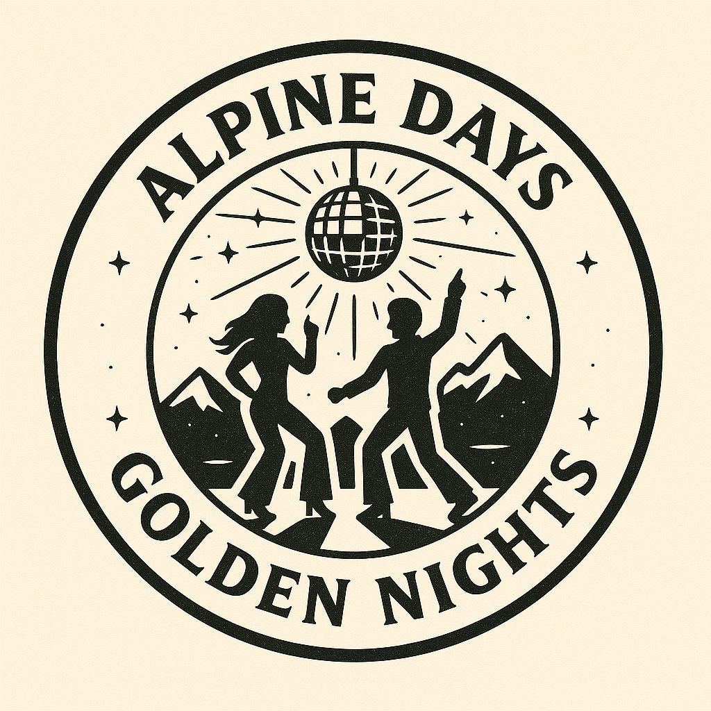 Alpine Energy - Handbedruckte Stoff-Cocktailservietten im 4er-Set